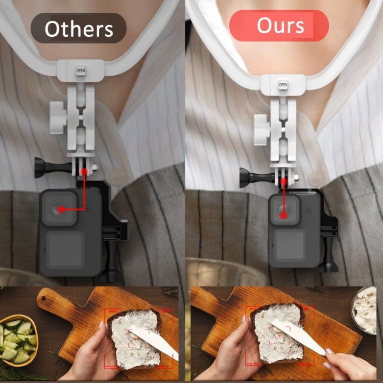 Universal  Vertical Shooting Centering Arm Bracket For Action Camera, Spec: With 2pcs Long Screw - free shipping - PMC TechLife - Order now!