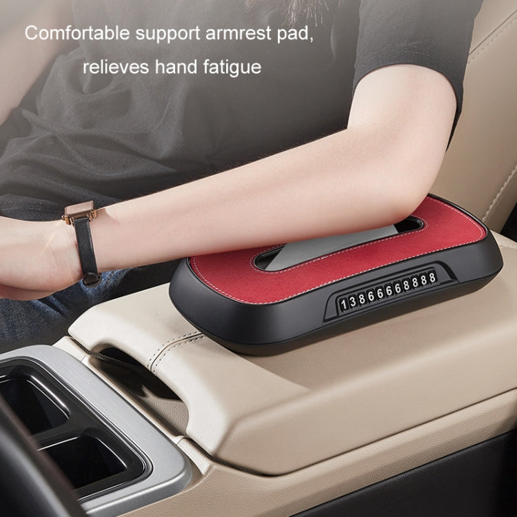 Car Sun Visor Hanging Sunroof Seat Back Tissue Box, Color: Leather Black - free shipping - PMC Jewellery - Order now!
