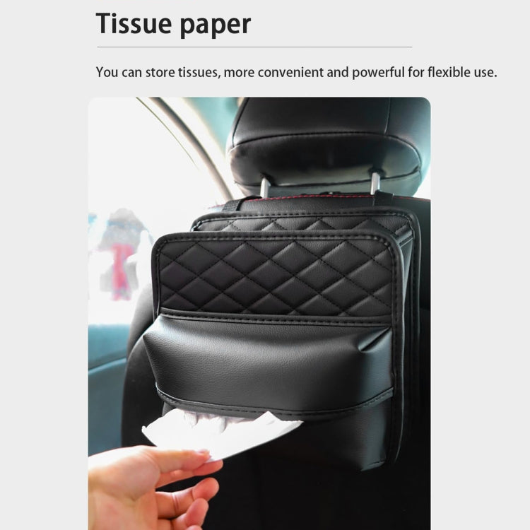 2 In 1 Car Seat Back Storage Hanging Tissue Bag, Style: Standard - Stowing Tidying by PMC TechLife | Online Shopping South Africa | PMC TechLife | Buy Now Pay Later Mobicred
