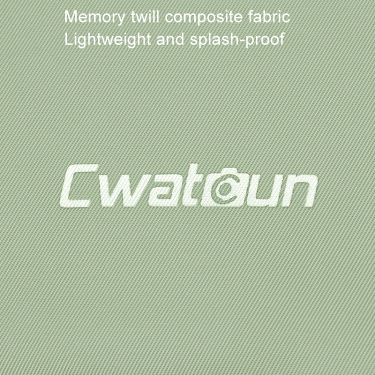 Cwatcun D159 Cloud Drawstring Camera Bag Shoulder Crossbody Photo Bag(Light Green) - free shipping - PMC TechLife - Order now!