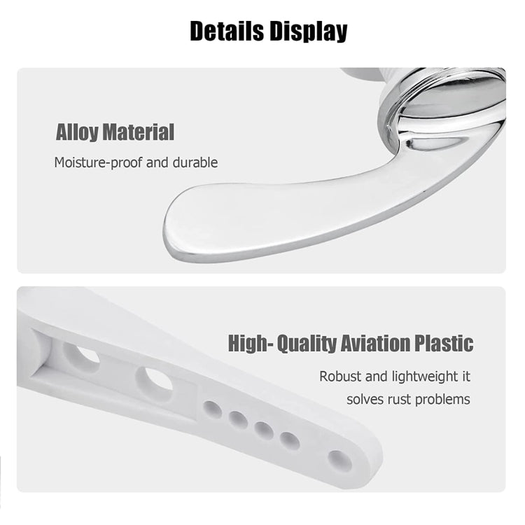 Toilet Flush Handle Replacement Toilet Hand Zinc Alloy Bathroom Accessories With Chain - Toilet Accessories by PMc TechLife | Online Shopping South Africa | PMc TechLife | Buy Now Pay Later Mobicred