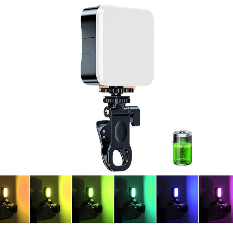 Clip Fill Light with PTZ Video Conference Mobile Phone Camera Photography Lamp, Spec: Rechargable RGB Light - Selfie Light by PMC TechLife | Online Shopping South Africa | PMC TechLife | Buy Now Pay Later Mobicred