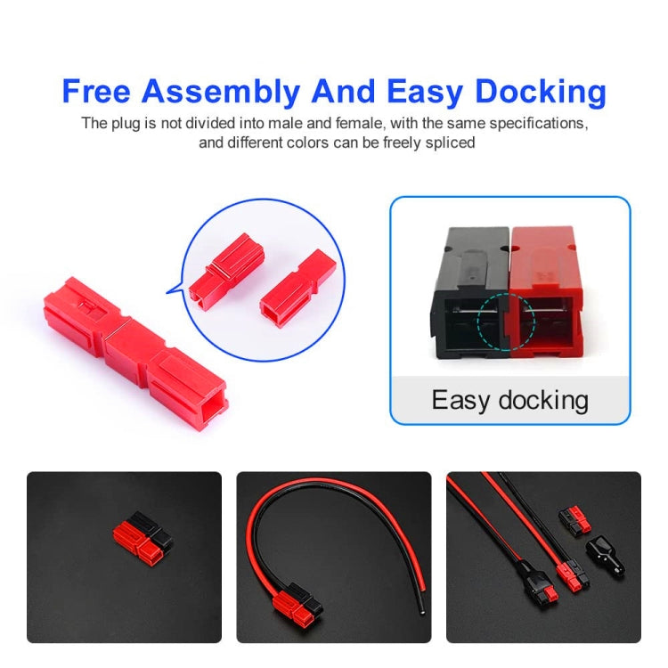 30A Battery Quick Connector Modular Quick Disconnect(10pairs /Pack) - Booster Cable & Clip by PMC Jewellery | Online Shopping South Africa | PMC Jewellery | Buy Now Pay Later Mobicred