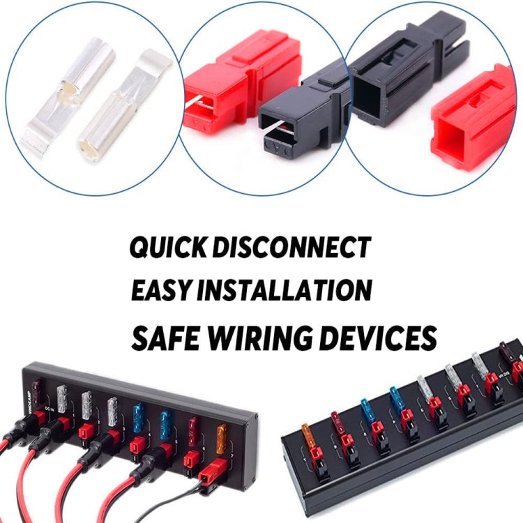 30A Battery Quick Connector Modular Quick Disconnect(10pairs /Pack) - Booster Cable & Clip by PMC Jewellery | Online Shopping South Africa | PMC Jewellery | Buy Now Pay Later Mobicred