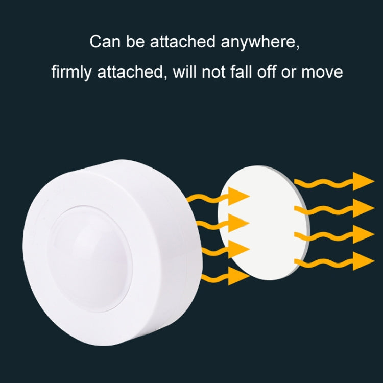 Remote Control Induction Night Light Bedroom Wardrobe LED Push-Button Light(2 Remote Controls + 3 White + 3 Warm) - Night Lights by PMc TechLife | Online Shopping South Africa | PMc TechLife | Buy Now Pay Later Mobicred