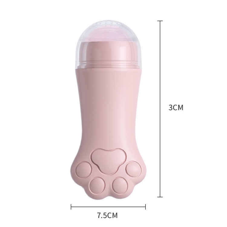 Natural Rose Quartz Face Oil Absorbing Roller Volcanic Stone Facial Skin Repair Cleansing Massager(Grey) - free shipping - PMC TechLife - Order now!