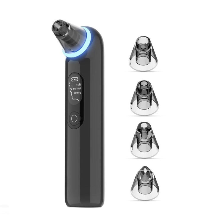 Electric Beauty Instrument Face Pore Remover Blackhead Acne Cleaner(Black) - Beauty Instrument by PMc TechLife | Online Shopping South Africa | PMc TechLife | Buy Now Pay Later Mobicred