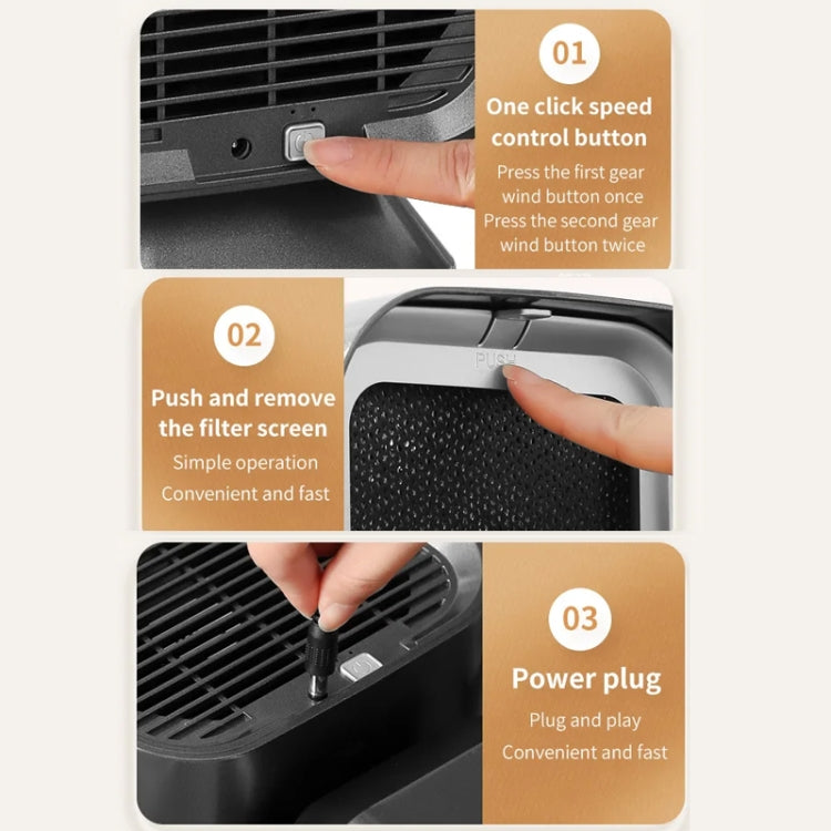 Desktop Range Hood Barbecue Small Movable Liftable Extractor Hood 2 Wind Speeds Adjust EU Plug - free shipping - PMC TechLife - Order now!