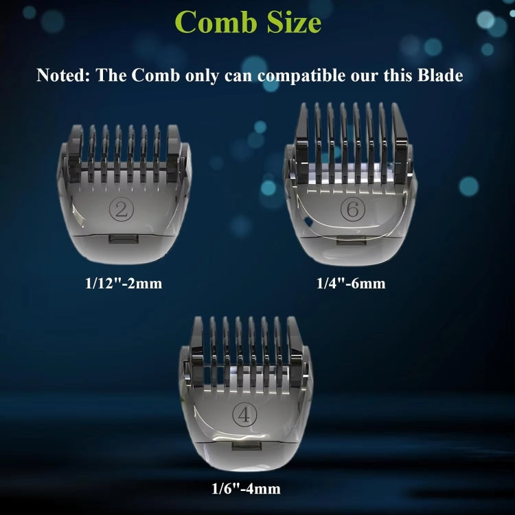 For Philips Shavers QP2520 QP2630 QP65 QP66 Series Beard Trimming Comb Kit - Accessories by PMC TechLife | Online Shopping South Africa | PMC TechLife | Buy Now Pay Later Mobicred