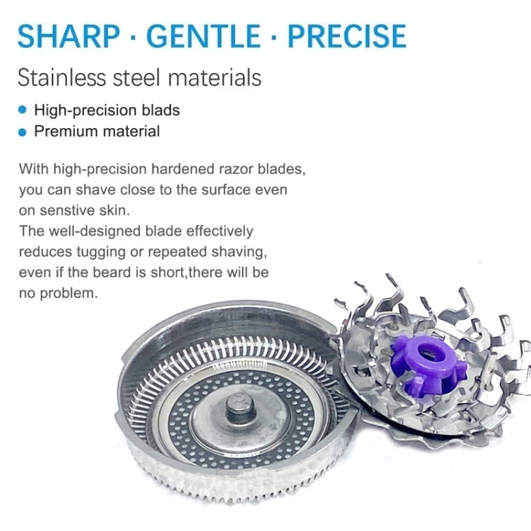 SH98 / SH71 / SH91 Replacement Heads for Philips Shavers SP9860 9863 9880 9862 9861 9820 9000 - Accessories by PMC TechLife | Online Shopping South Africa | PMC TechLife | Buy Now Pay Later Mobicred