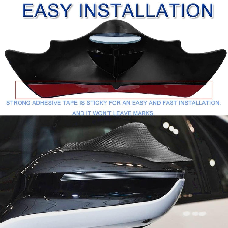 1pair Car Rearview Mirror Rain Eyebrow Blind Spot Reversing Round Mirror(White) - free shipping - PMC TechLife - Order now!