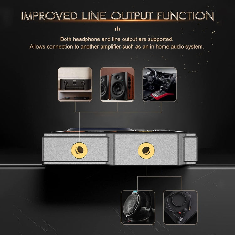 2.4 Inch HIFI Bluetooth Music Player DSD256 Mastering Sound Quality Walkman, Memory: 16GB+8GB(Black) - MP3 Player by PMC TechLife | Online Shopping South Africa | PMC TechLife | Buy Now Pay Later Mobicred