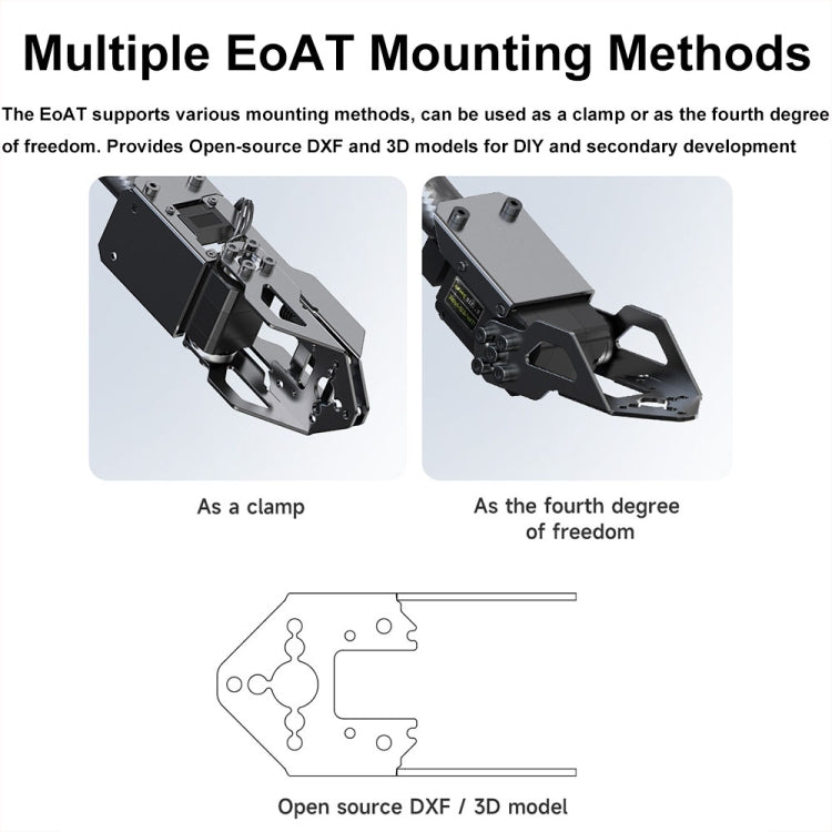 Waveshare 25118 RoArm-M2-S Desktop Robotic Arm Kit, Based On ESP32, 4-DOF(EU Plug) - free shipping - PMc TechLife - Order now!