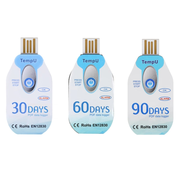 TempU Disposable Temperature Recorder For Cold Chain Transport Vehicles(90 Days) - Thermostat & Thermometer by TempU | Online Shopping South Africa | PMC Jewellery | Buy Now Pay Later Mobicred