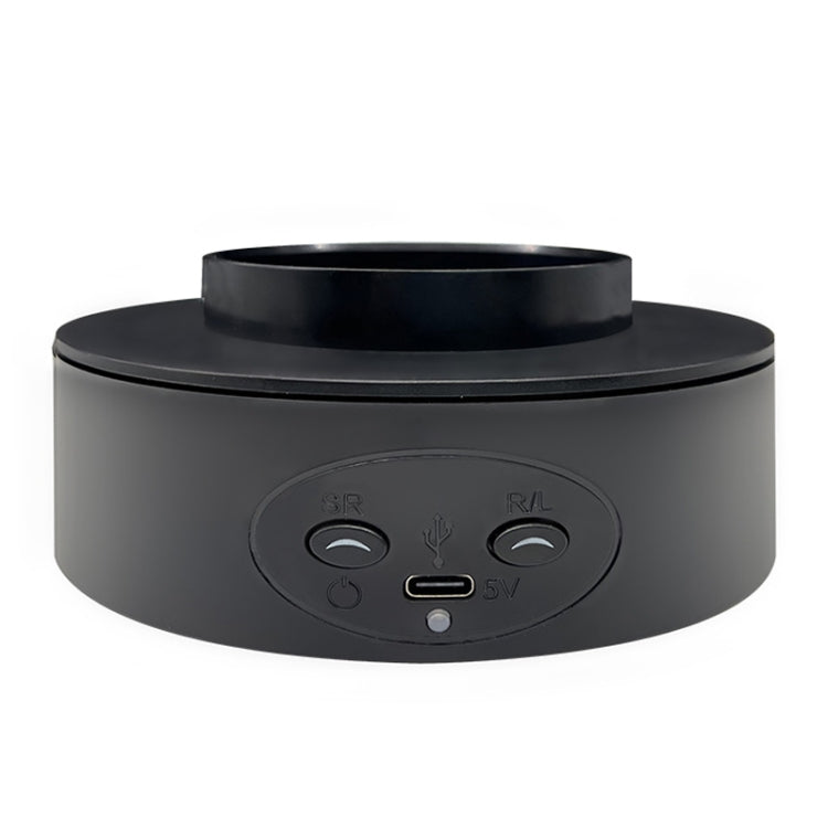 Intelligent Electric Roundabout 360 Degree Rotating Disc Table Live Shooting Video Props(Black) -  by PMC TechLife | Online Shopping South Africa | PMC TechLife | Buy Now Pay Later Mobicred