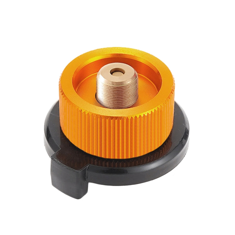 Outdoor Camping Gas Cylinder Adapter Stove Connector Closed Snap Gas Canister Converter, Color: Small Yellow - free shipping - PMC TechLife - Order now!