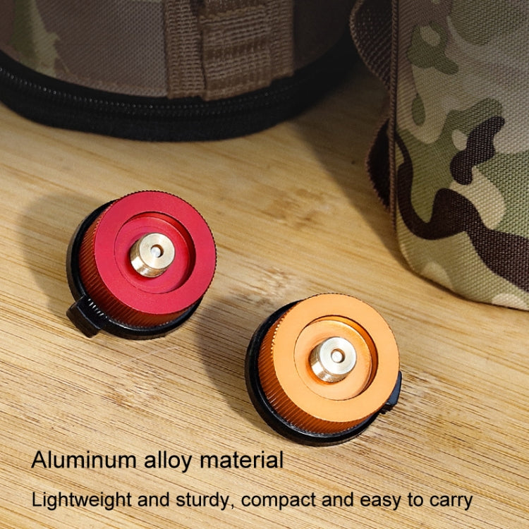 Outdoor Camping Gas Cylinder Adapter Stove Connector Closed Snap Gas Canister Converter, Color: Small Yellow - free shipping - PMC TechLife - Order now!