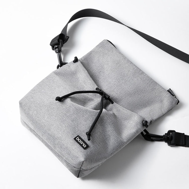Baona BN-H022 SLR / Micro-Single Camera Bag Lightweight Single-Shoulder Camera Bag(Gray) - Strap Satchel by Baona | Online Shopping South Africa | PMC TechLife | Buy Now Pay Later Mobicred