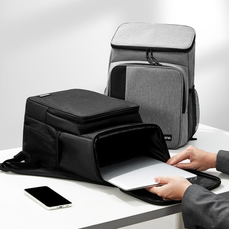 Baona BN-K012 Multifunctional Large-capacity Laptop Backpack Business Backpack(Black) - free shipping - PMC Jewellery - Order now!