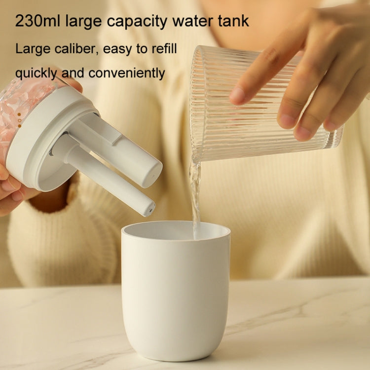 230ml Flower Air Humidifier USB Home Car Aroma Humidifier With Colorful Ambient Light(Pink) - free shipping - PMC TechLife - Order now!