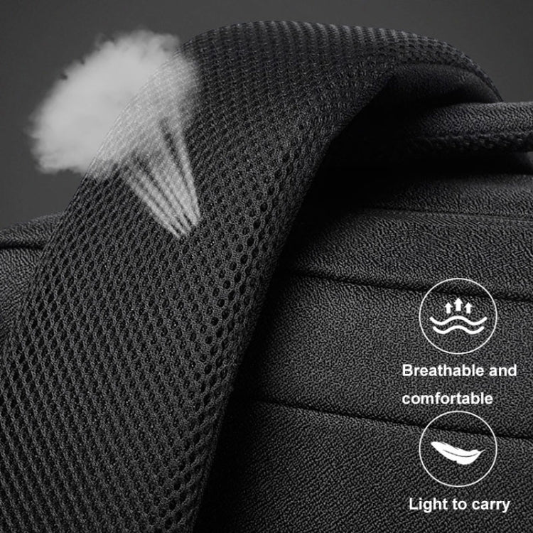 Large-capacity Travel Business Waterproof Laptop Backpack(Black) - free shipping - PMC Jewellery - Order now!