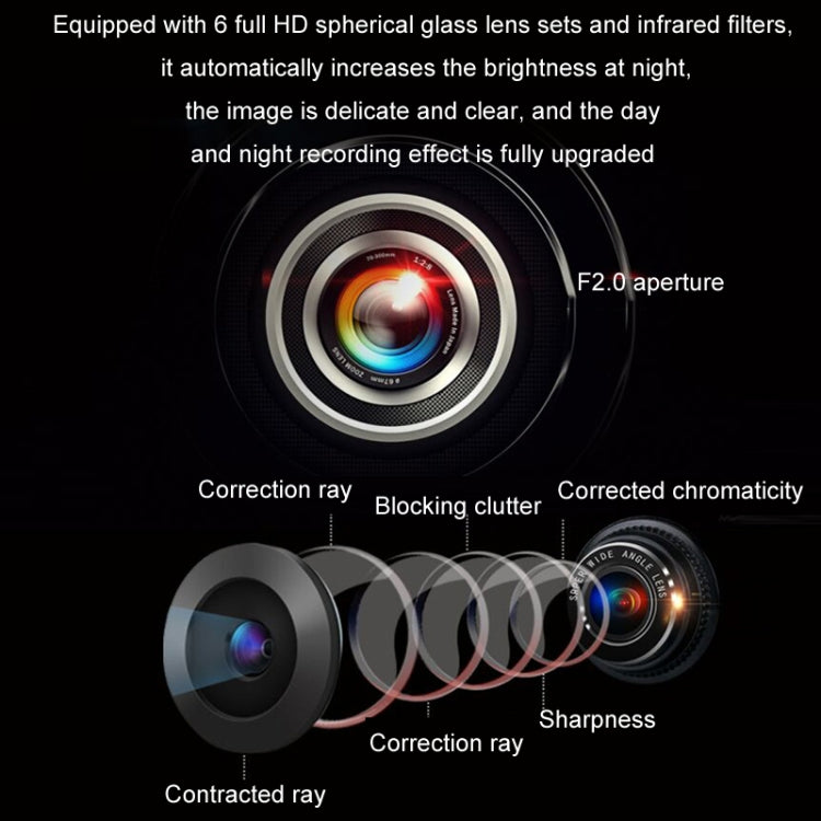 Car AHD Rear View High Definition Night Vision Reversing Camera, Specifications: CCD 8 Lights - Rear View Cameras by PMC TechLife | Online Shopping South Africa | PMC TechLife | Buy Now Pay Later Mobicred