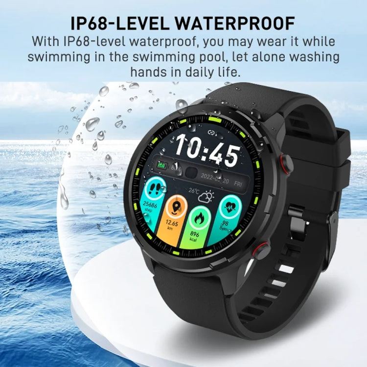 Outdoor GPS Sport Watch 1.32inch HD Round Screen Multi Sport Mode Smartwatch(Silver) - Smart Watches by PMC TechLife | Online Shopping South Africa | PMC TechLife | Buy Now Pay Later Mobicred