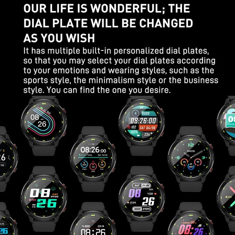 Outdoor GPS Sport Watch 1.32inch HD Round Screen Multi Sport Mode Smartwatch(Pink) - Smart Watches by PMC TechLife | Online Shopping South Africa | PMC TechLife | Buy Now Pay Later Mobicred