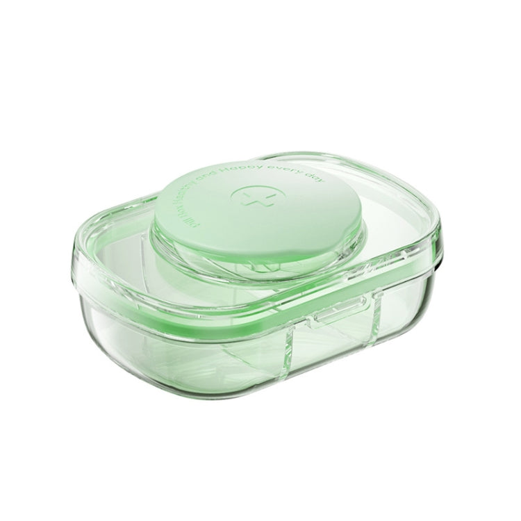 Portable Compartment Sealed Medicine Organizer Large Capacity Pill Dispenser(Green) - free shipping - PMC TechLife - Order now!
