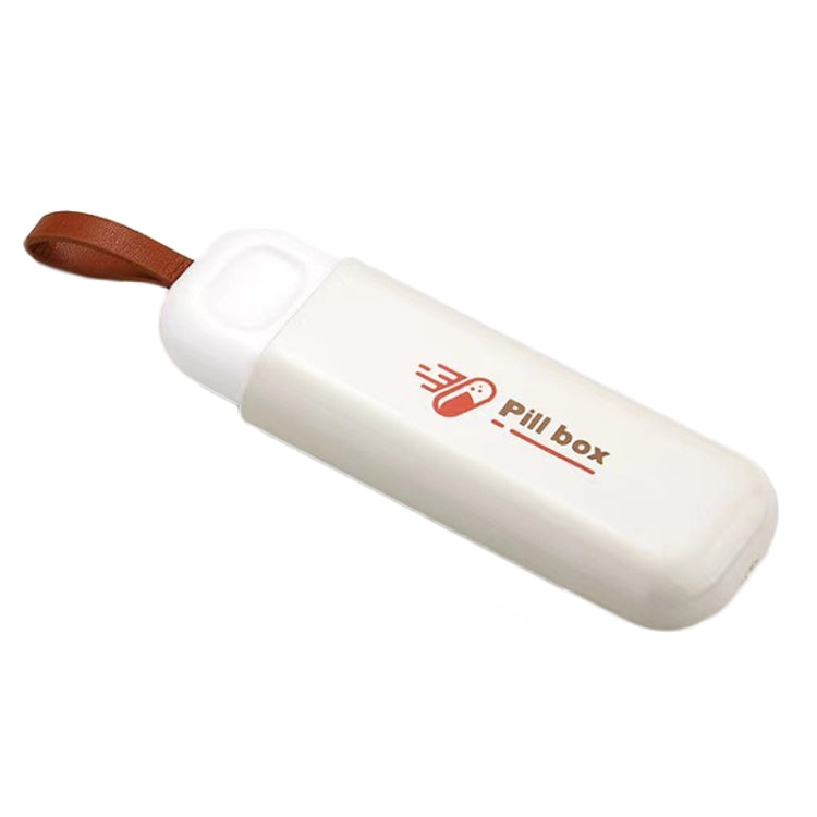 Portable Mini 3 Grids Pill Box Travel Sealed Moisture-proof Medicine Dispenser Pill Storage Box(White) - free shipping - PMC TechLife - Order now!