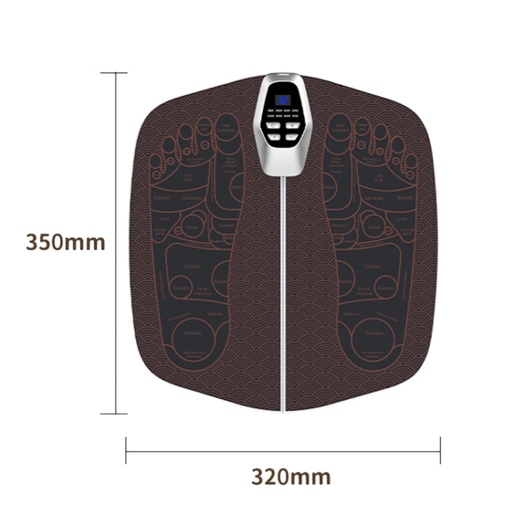 EMS Foot Massager Pad Foldable Pulse Foot Massage Mat Microcurrent Foot Physical Therapy With RC(Coffee) - free shipping - PMC TechLife - Order now!