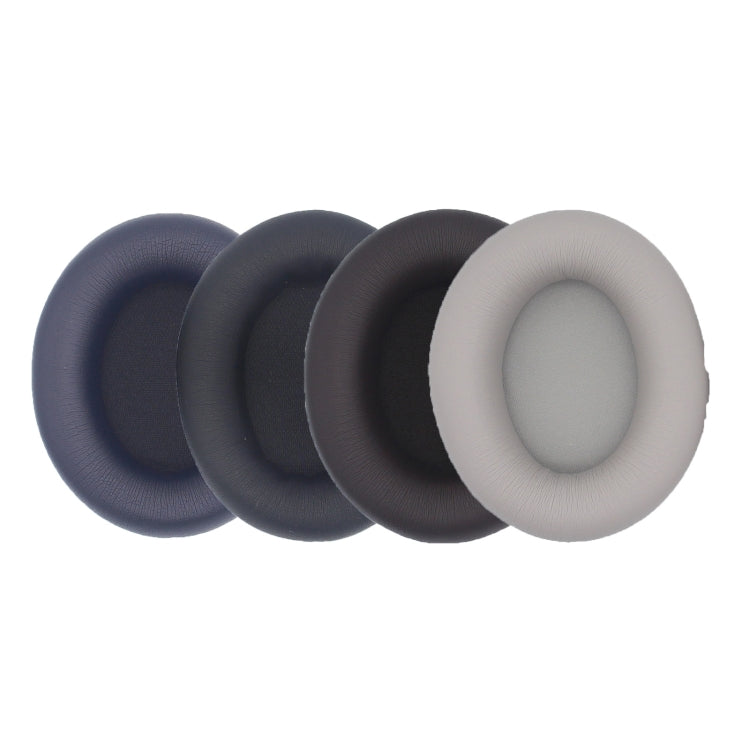 1pair For Beats Studio Pro Headphone Leather Sponge Cover Earmuffs(Gray) - free shipping - PMC Jewellery - Order now!