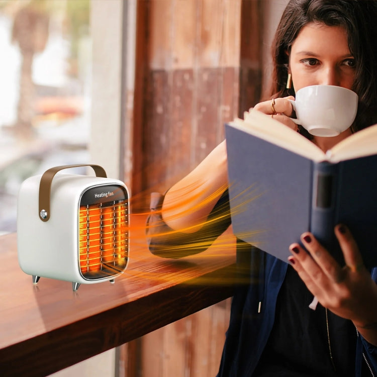 Y36 Mini Portable Desktop Heater Home Office Electric Heater, Color: EU Plug White - Electric Heaters by PMC TechLife | Online Shopping South Africa | PMC TechLife | Buy Now Pay Later Mobicred