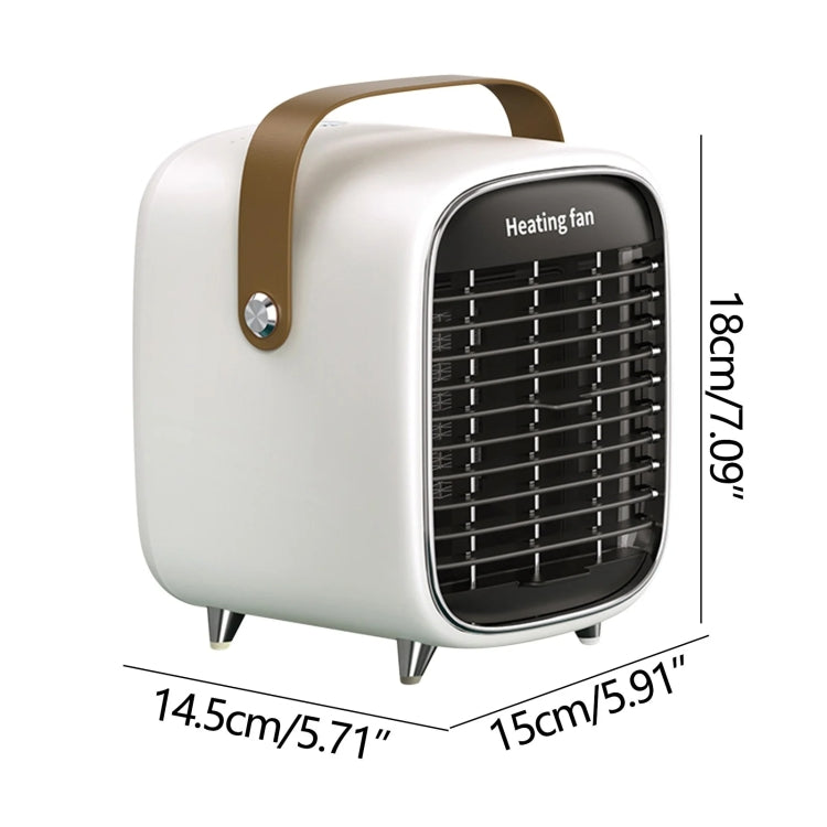 Y36 Mini Portable Desktop Heater Home Office Electric Heater, Color: US Plug Green - Electric Heaters by PMC TechLife | Online Shopping South Africa | PMC TechLife | Buy Now Pay Later Mobicred