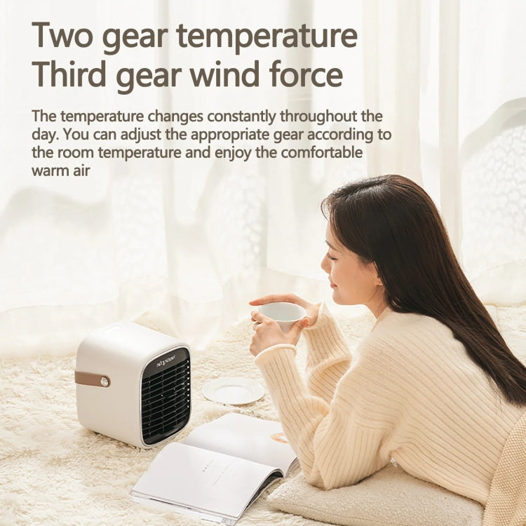 Y36 Mini Portable Desktop Heater Home Office Electric Heater, Color: EU Plug White - Electric Heaters by PMC TechLife | Online Shopping South Africa | PMC TechLife | Buy Now Pay Later Mobicred