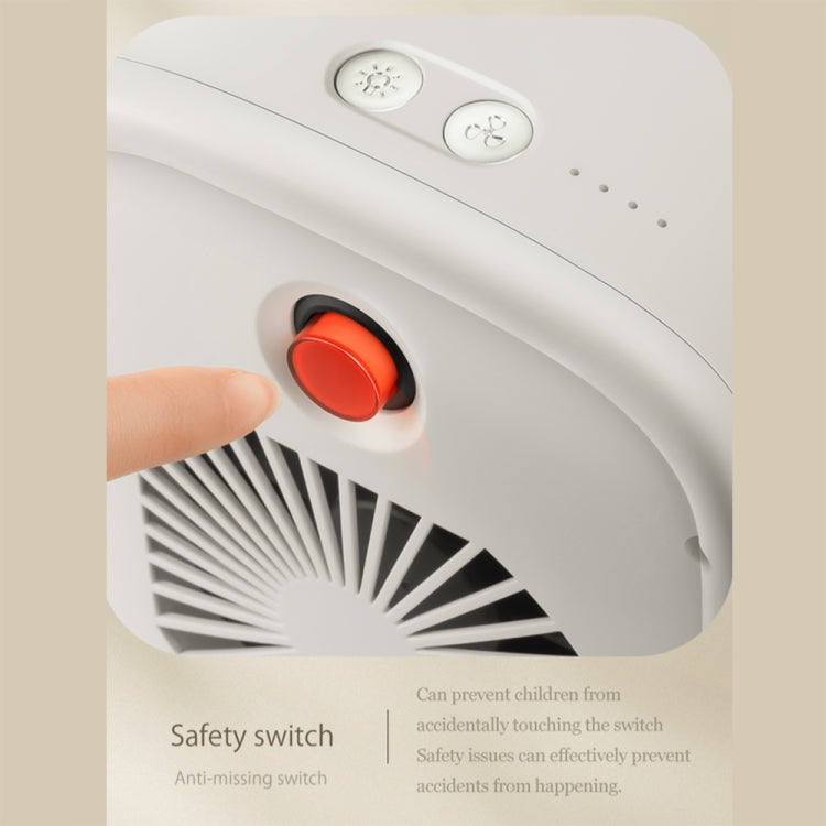 Y36 Mini Portable Desktop Heater Home Office Electric Heater, Color: EU Plug White - Electric Heaters by PMC TechLife | Online Shopping South Africa | PMC TechLife | Buy Now Pay Later Mobicred