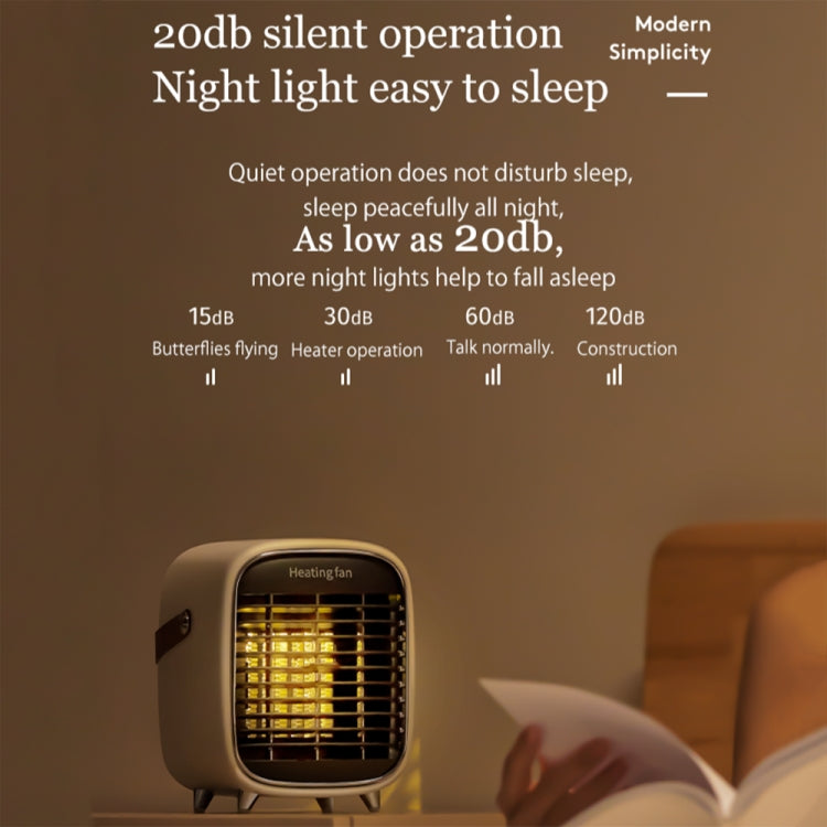 Y36 Mini Portable Desktop Heater Home Office Electric Heater, Color: US Plug Green - Electric Heaters by PMC TechLife | Online Shopping South Africa | PMC TechLife | Buy Now Pay Later Mobicred