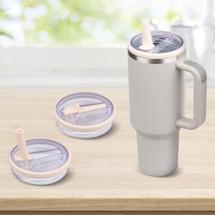 For Stanley 40oz Adventure Quencher Transparent Straw Lid Replacement Parts, Spec: 4pcs /Set White - Vacuum Thermoses & Cups by PMC TechLife | Online Shopping South Africa | PMC TechLife | Buy Now Pay Later Mobicred
