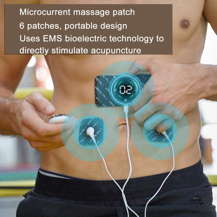 Cervical Massager EMS Pulse Therapy Device Full Body Massage Patch, Spec: Single Host Without Remote - free shipping - PMC TechLife - Order now!