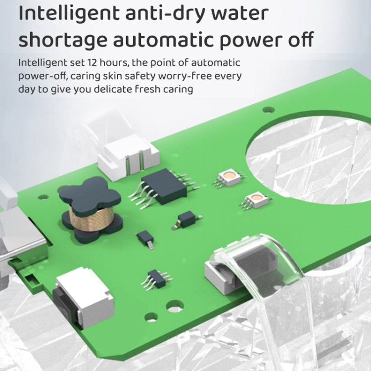 Desktop Small Crystal Bag Humidifier Aroma Ambient Lighting, Color: Blue Rechargeabl - free shipping - PMC TechLife - Order now!