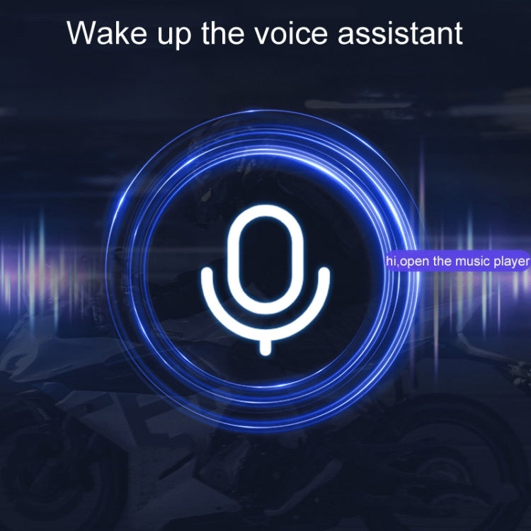 KUQIBAO K21S Motorcycle Riding Helmet Dual Intercom Bluetooth Headset With Lights(Hard Microphone) - free shipping - PMC TechLife - Order now!