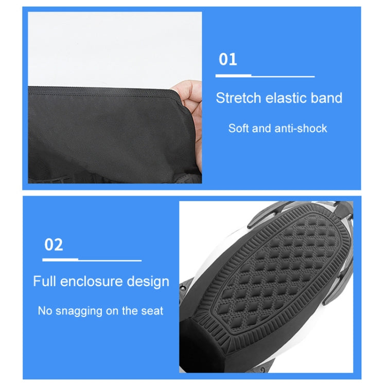 Small Electrical Bike Warm Breathable Non-Slip Cushion Cover(Black) - Seat Covers by PMc TechLife | Online Shopping South Africa | PMc TechLife | Buy Now Pay Later Mobicred