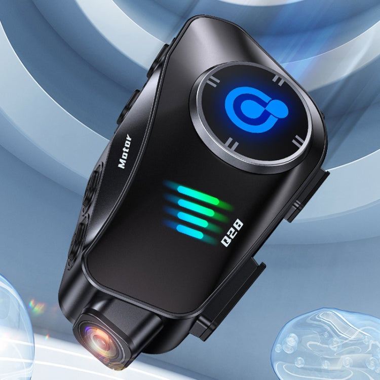 KUQIBAO Q28 Motorcycle Riding Helmet Bluetooth-compatible Headset Recorder(Soft Microphone) - free shipping - PMC TechLife - Order now!