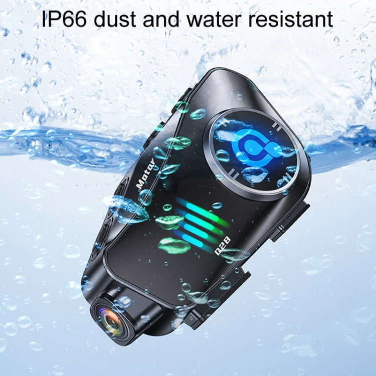 KUQIBAO Q28 Motorcycle Riding Helmet Bluetooth-compatible Headset Recorder(Soft Microphone) - free shipping - PMC TechLife - Order now!