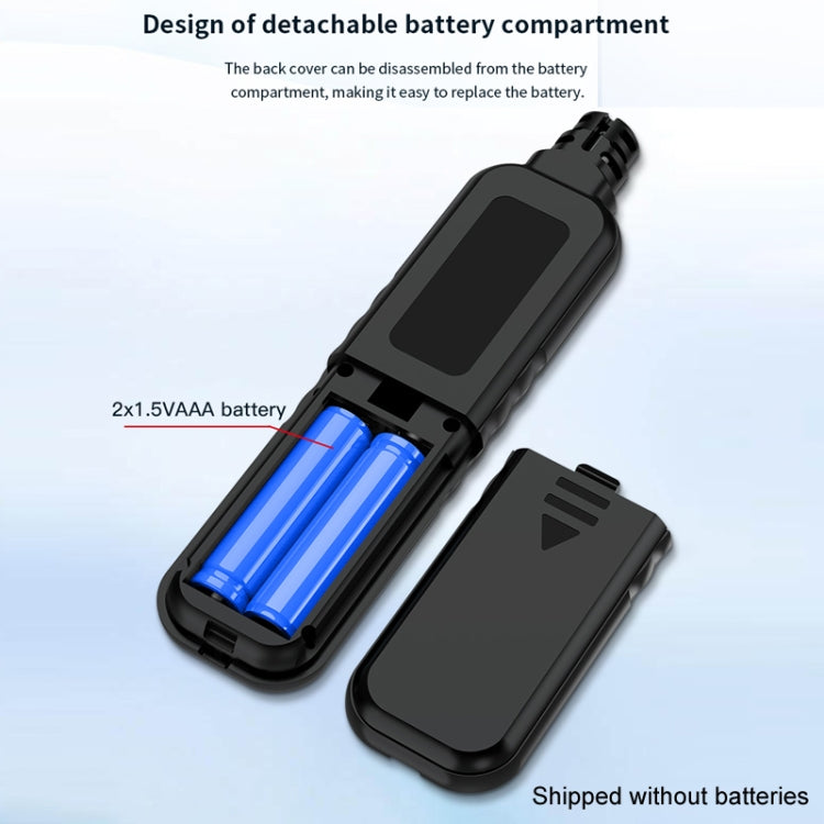 Portable Flammable Gas Methane Leak Detector Alarm(Black) - Gas Monitor by PMC TechLife | Online Shopping South Africa | PMC TechLife | Buy Now Pay Later Mobicred