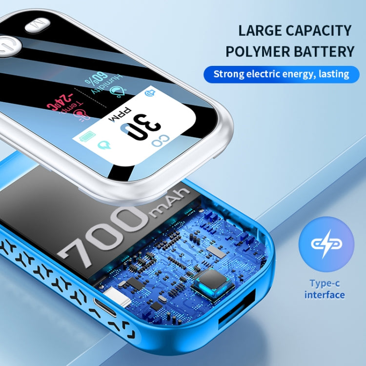 Portable Carbon Monoxide Detector Outdoor Home Detection Alarm(Gray) - Air & Water Quality Tester by PMC TechLife | Online Shopping South Africa | PMC TechLife | Buy Now Pay Later Mobicred