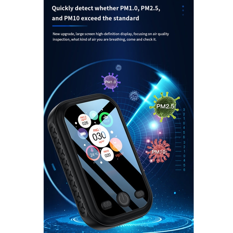 Haze Dust Air Quality Temperature Humidity Detector(White) - Air & Water Quality Tester by PMC TechLife | Online Shopping South Africa | PMC TechLife | Buy Now Pay Later Mobicred