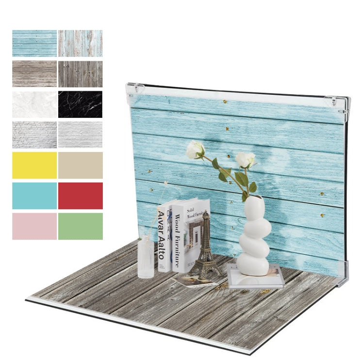 30x40cm 2+7 Thick Background Boards Photography Props Background Set, Style: One - Wood Floor by PMC TechLife | Online Shopping South Africa | PMC TechLife | Buy Now Pay Later Mobicred