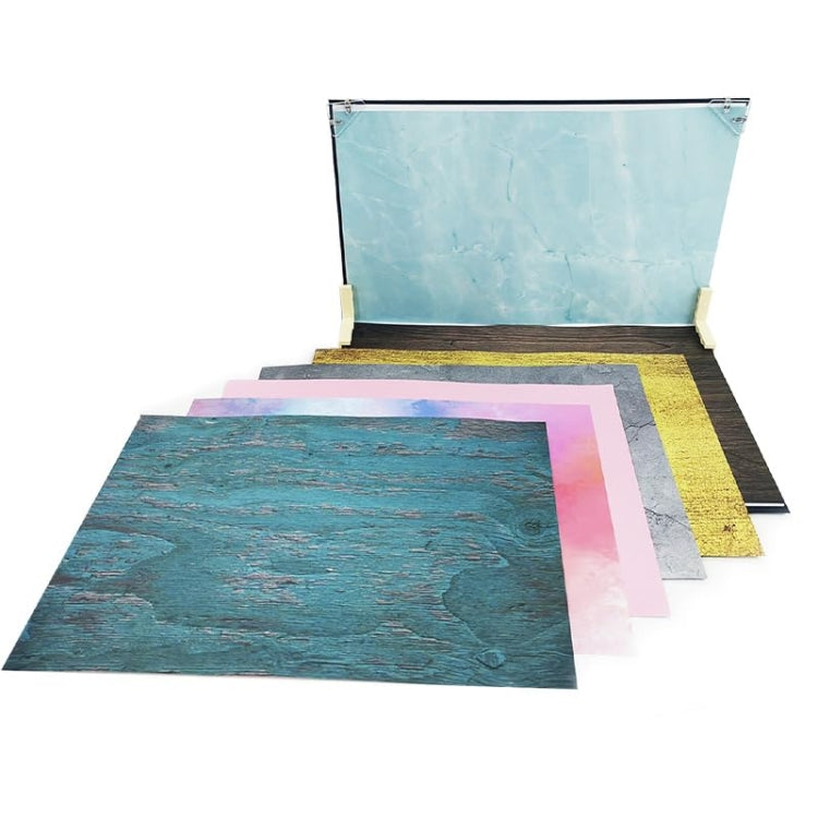 30x40cm 2+7 Thick Background Boards Photography Props Background Set, Style: One - Wood Floor by PMC TechLife | Online Shopping South Africa | PMC TechLife | Buy Now Pay Later Mobicred