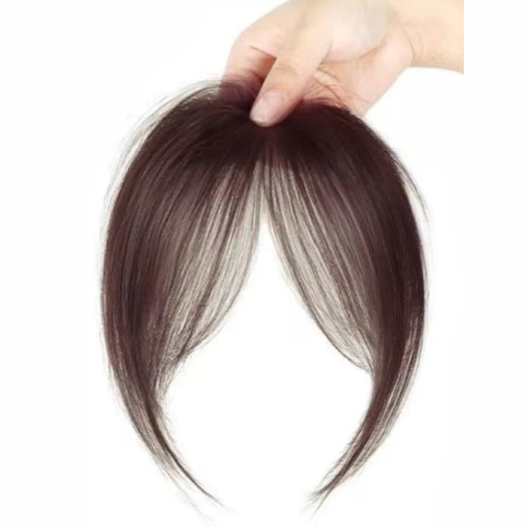 Ladies Hair Volume Enlargement Fluffy Simulation Bangs Wig Piece(Dark Brown) - free shipping - PMC TechLife - Order now!